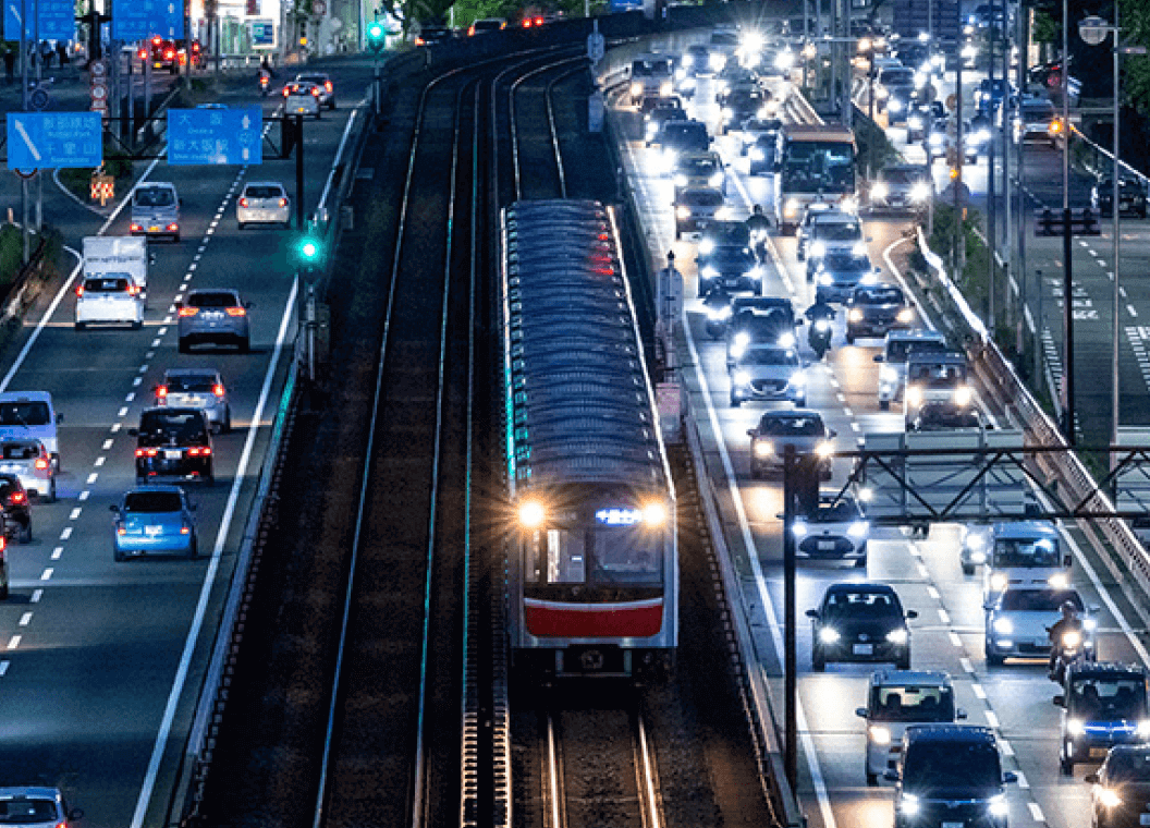 電車の写真