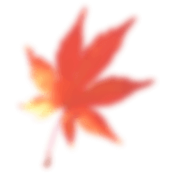 背景の紅葉