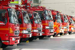 Nishi Fire Station, designed by YAMAMOTO Riken