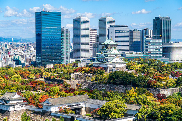 1-day Osaka Timeless Past and Thriving Present Tour: From Spiritual Base to Skyscraper