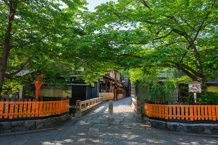 Morning Kyoto Cherry Blossom Tour: Garden, Riverside Walk, Gion Geisha District